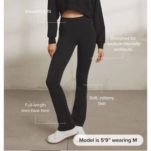 Airbrush High-Waist Bootcut Legging